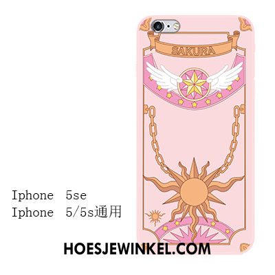 iPhone Se Hoesje All Inclusive Mobiele Telefoon Roze, iPhone Se Hoesje Mini Siliconen