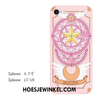 iPhone Se Hoesje All Inclusive Mobiele Telefoon Roze, iPhone Se Hoesje Mini Siliconen