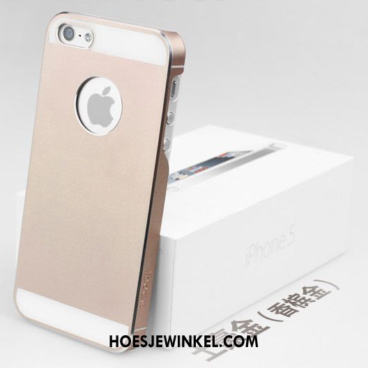 iPhone Se Hoesje Goud Hoes Anti-fall, iPhone Se Hoesje Hard Dun