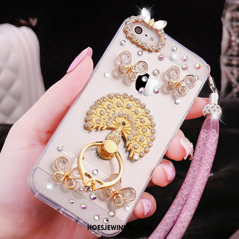 iPhone Se Hoesje Nieuw Zacht Met Strass, iPhone Se Hoesje Hoes Hanger