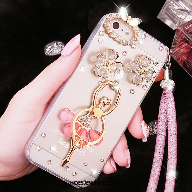 iPhone Se Hoesje Nieuw Zacht Met Strass, iPhone Se Hoesje Hoes Hanger