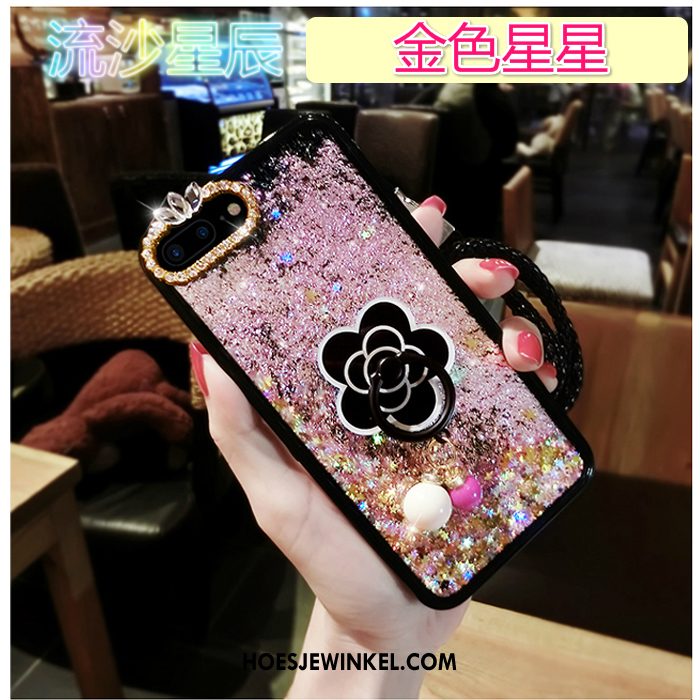 iPhone Se Hoesje Zwart Mobiele Telefoon All Inclusive, iPhone Se Hoesje Met Strass Drijfzand