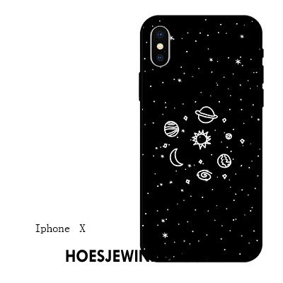 iPhone X Hoesje Anti-fall Zacht Planeet, iPhone X Hoesje Mobiele Telefoon Hanger