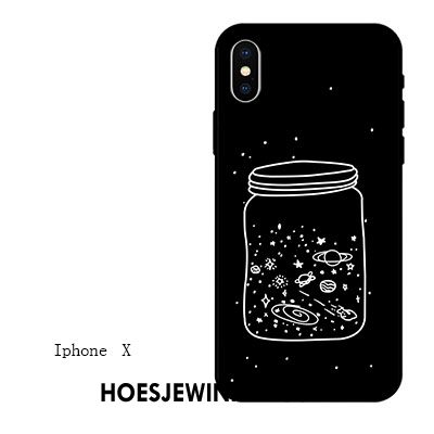 iPhone X Hoesje Anti-fall Zacht Planeet, iPhone X Hoesje Mobiele Telefoon Hanger