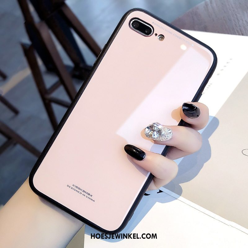 iPhone X Hoesje Anti-fall Zacht Trendy Merk, iPhone X Hoesje Mobiele Telefoon Rood