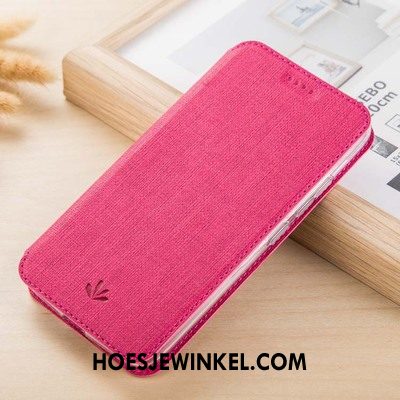 iPhone X Hoesje Doek Folio Patroon, iPhone X Hoesje Kaart All Inclusive