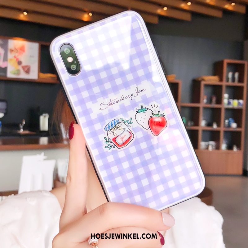 iPhone X Hoesje Hanger Mobiele Telefoon Anti-fall, iPhone X Hoesje Siliconen All Inclusive