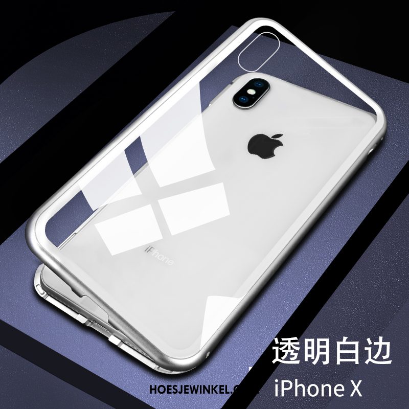 iPhone X Hoesje Hoes High End Trendy Merk, iPhone X Hoesje Anti-fall Doorzichtig