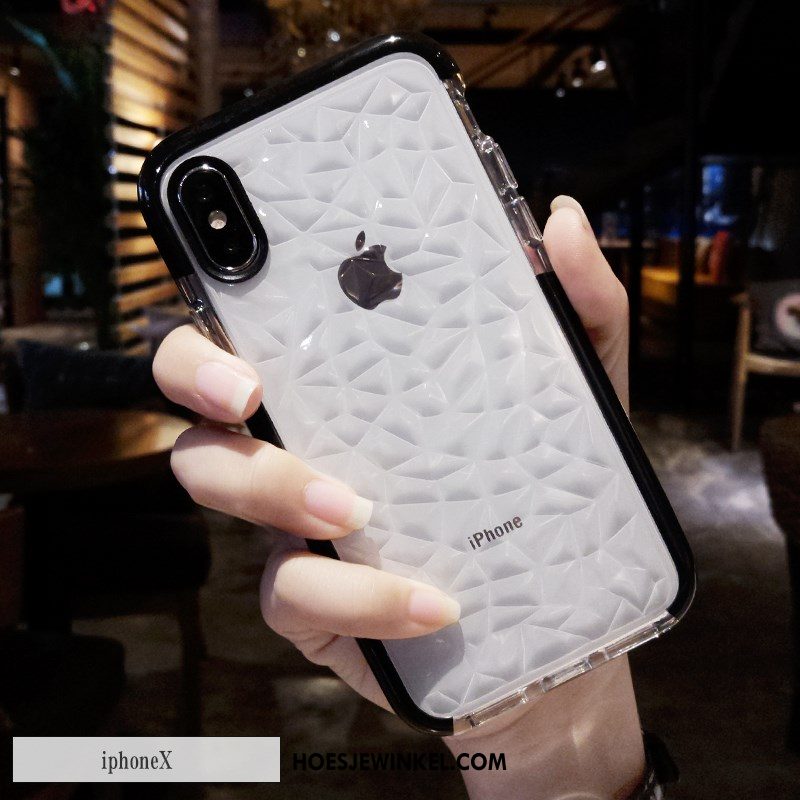 iPhone X Hoesje Hoes Mobiele Telefoon Siliconen, iPhone X Hoesje Bescherming Leren Etui