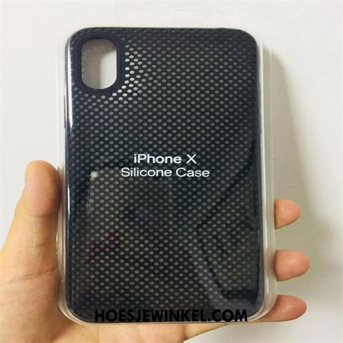 iPhone X Hoesje Mobiele Telefoon Duurzaam Anti-fall, iPhone X Hoesje Mesh Het Uitstralen