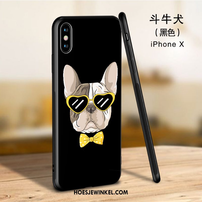 iPhone X Hoesje Mobiele Telefoon Trendy Merk Glas, iPhone X Hoesje Nieuw Wit