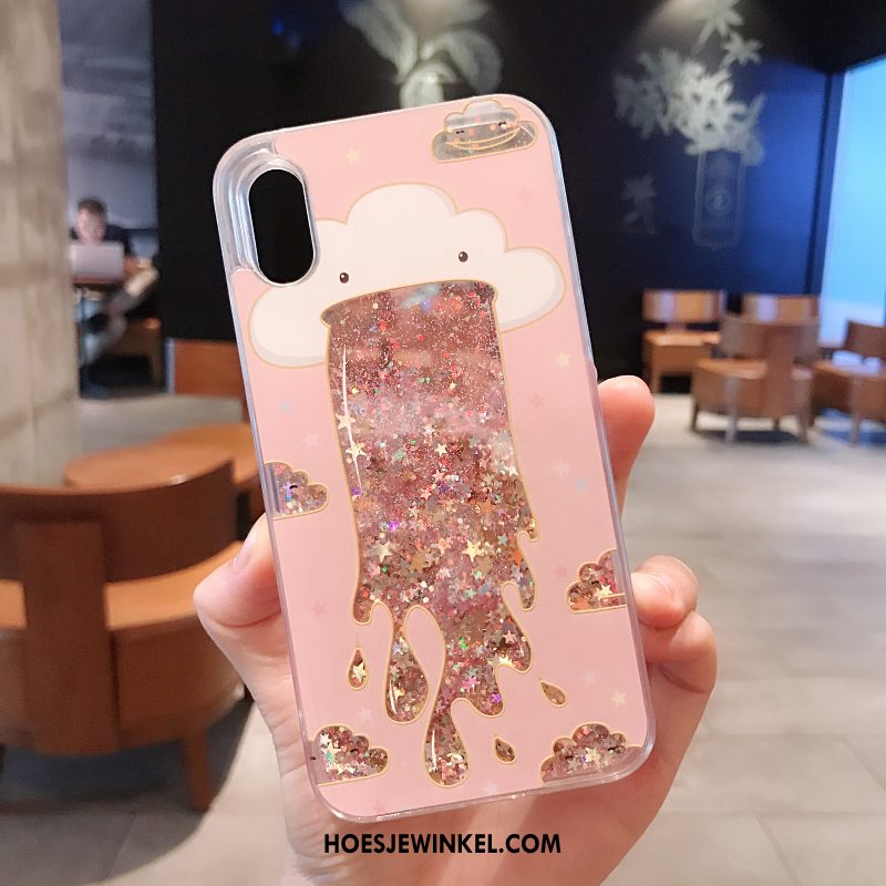 iPhone X Hoesje Mooie Mobiele Telefoon Zacht, iPhone X Hoesje Spotprent Hoes