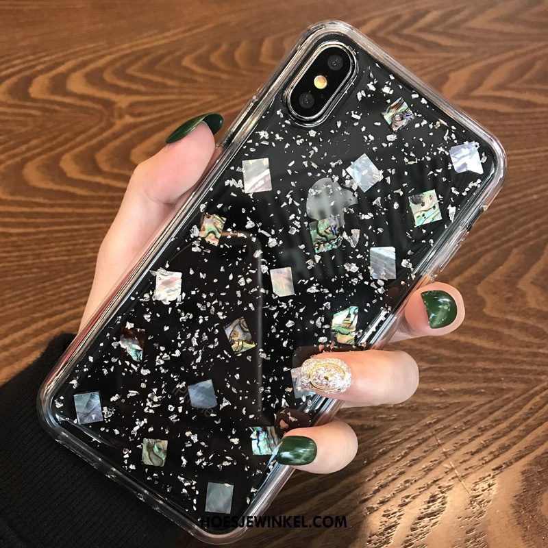 iPhone X Hoesje Nieuw Trendy Merk Anti-fall, iPhone X Hoesje Siliconen Wit