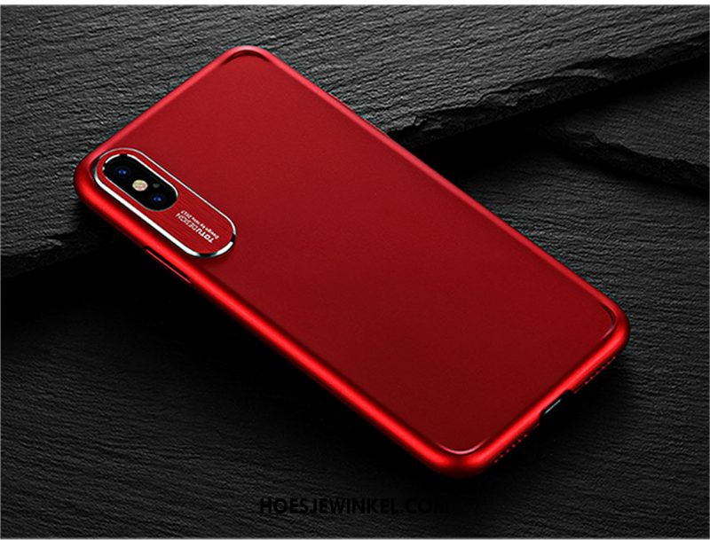 iPhone X Hoesje Plating Anti-fall All Inclusive, iPhone X Hoesje Dun Mobiele Telefoon