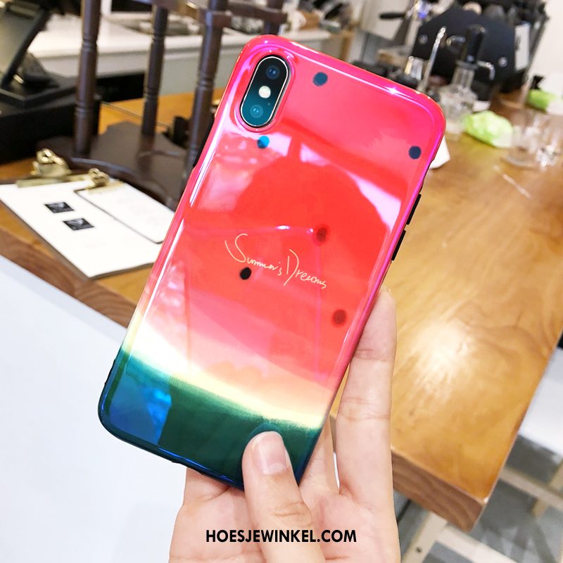 iPhone X Hoesje Vers Lovers Geel, iPhone X Hoesje Zacht Hoes