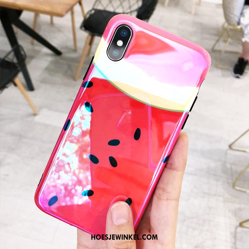 iPhone X Hoesje Vers Lovers Geel, iPhone X Hoesje Zacht Hoes