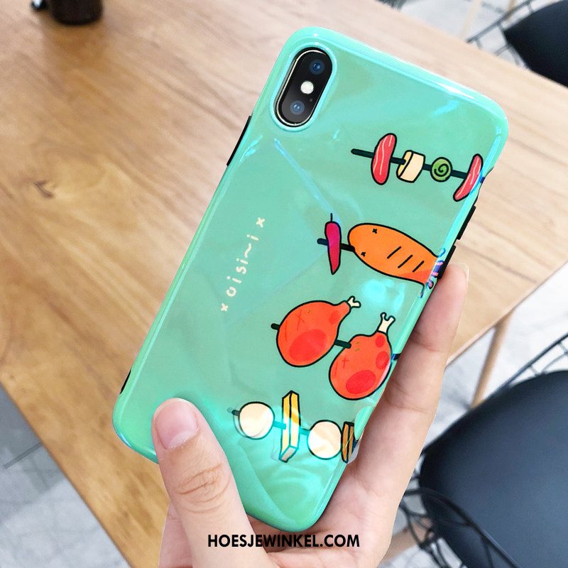 iPhone X Hoesje Vers Lovers Geel, iPhone X Hoesje Zacht Hoes