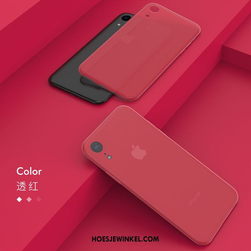 iPhone Xr Hoesje All Inclusive Bescherming Eenvoudige, iPhone Xr Hoesje Doorzichtig Trendy Merk