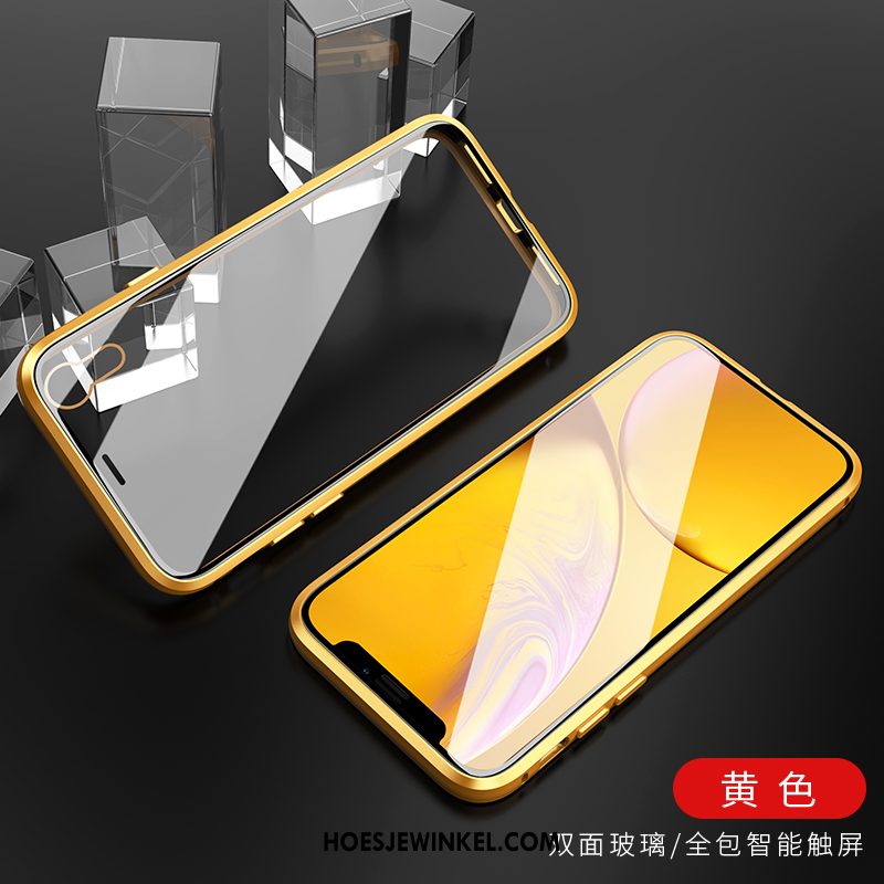 iPhone Xr Hoesje Doorzichtig High End Glas, iPhone Xr Hoesje All Inclusive Luxe