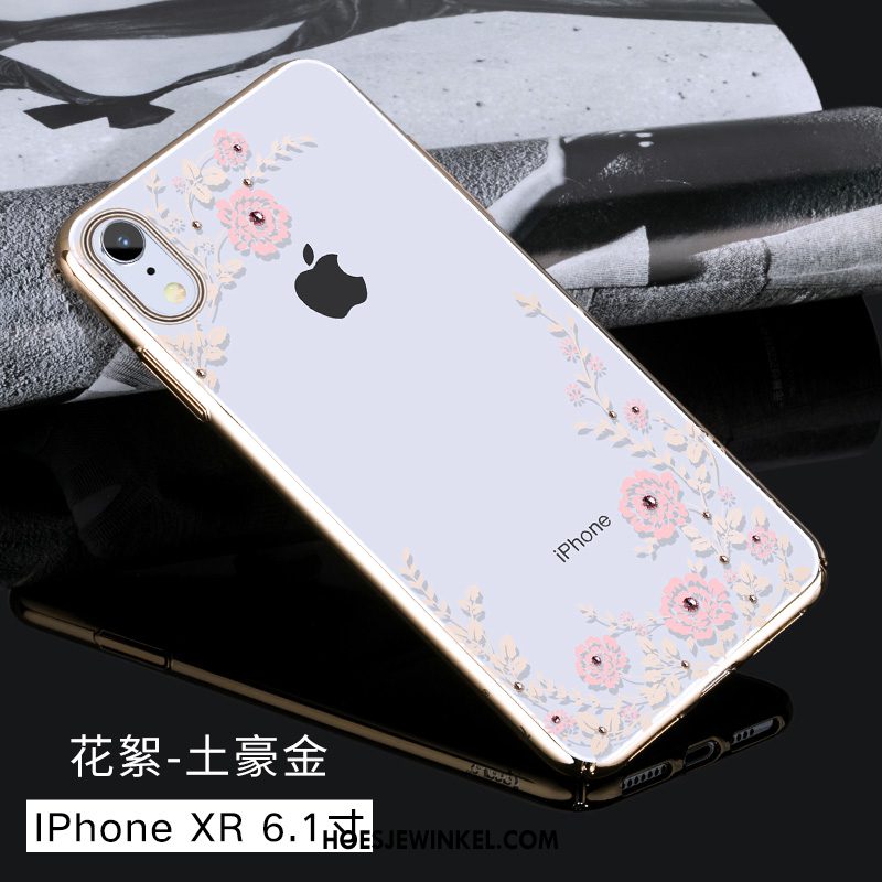 iPhone Xr Hoesje Met Strass Dun High End, iPhone Xr Hoesje Hard Ster