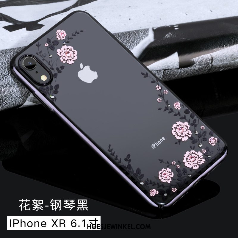 iPhone Xr Hoesje Met Strass Dun High End, iPhone Xr Hoesje Hard Ster