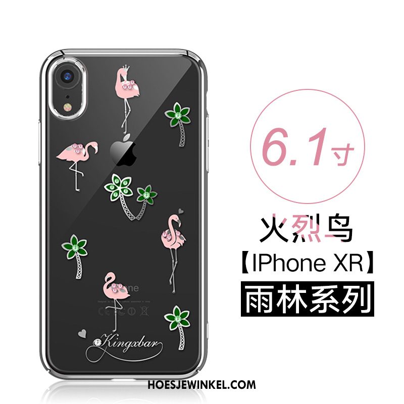 iPhone Xr Hoesje Met Strass Dun High End, iPhone Xr Hoesje Hard Ster