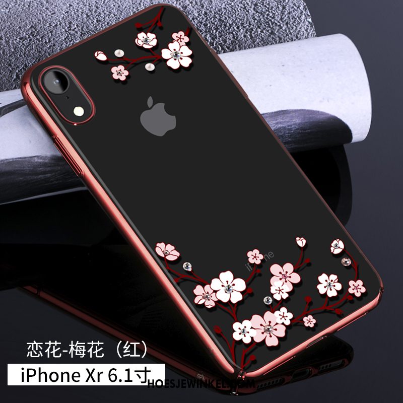 iPhone Xr Hoesje Met Strass Dun High End, iPhone Xr Hoesje Hard Ster