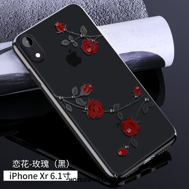 iPhone Xr Hoesje Met Strass Dun High End, iPhone Xr Hoesje Hard Ster