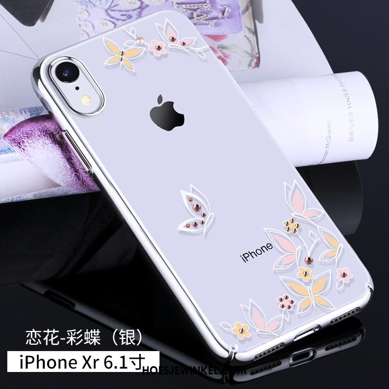 iPhone Xr Hoesje Met Strass Dun High End, iPhone Xr Hoesje Hard Ster