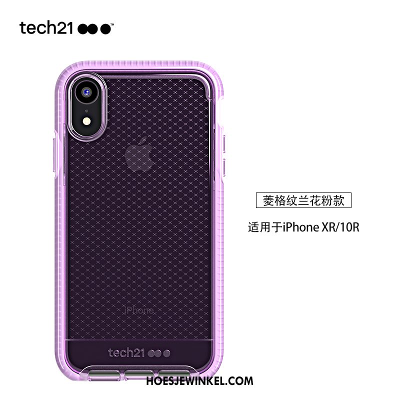 iPhone Xr Hoesje Mobiele Telefoon Zacht Purper, iPhone Xr Hoesje Lichte En Dun Bescherming