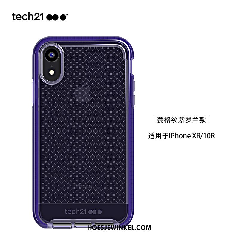 iPhone Xr Hoesje Mobiele Telefoon Zacht Purper, iPhone Xr Hoesje Lichte En Dun Bescherming