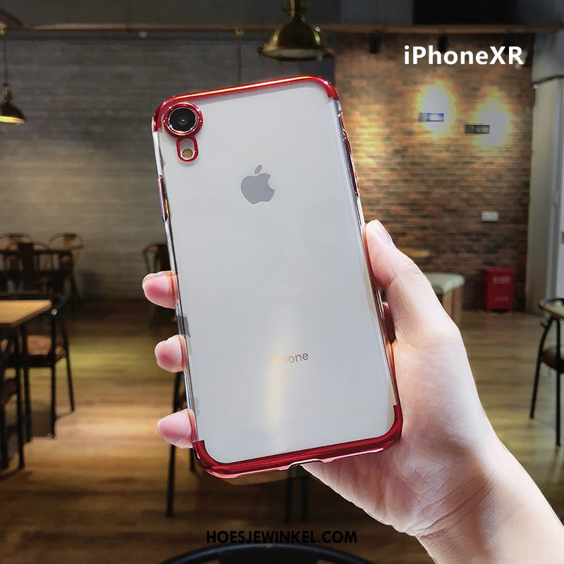 iPhone Xr Hoesje Siliconen Doorzichtig Nieuw, iPhone Xr Hoesje Eenvoudige Hoes