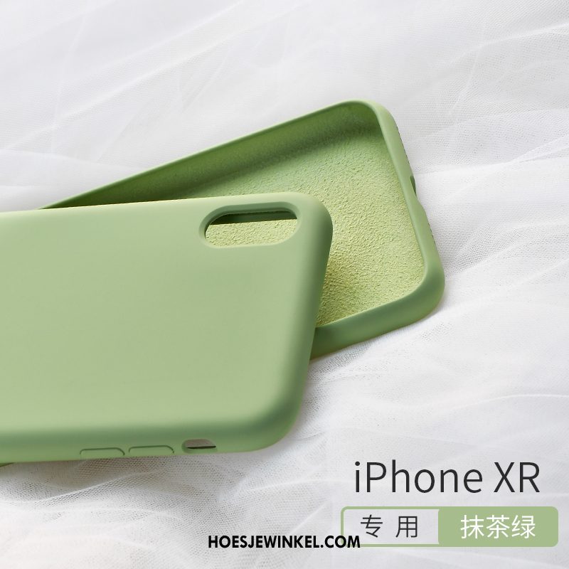 iPhone Xr Hoesje Trendy Merk Geel Hoes, iPhone Xr Hoesje Anti-fall Nieuw