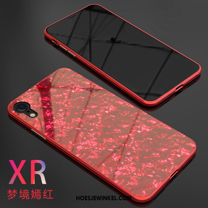 iPhone Xr Hoesje Wit Trendy Merk Scheppend, iPhone Xr Hoesje Hemming Persoonlijk