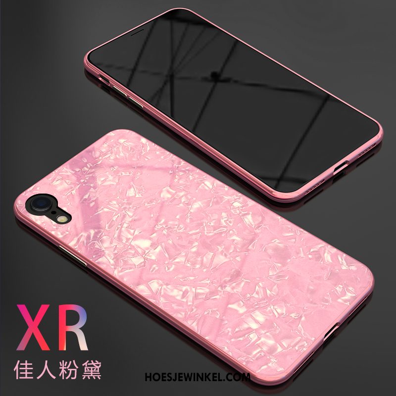 iPhone Xr Hoesje Wit Trendy Merk Scheppend, iPhone Xr Hoesje Hemming Persoonlijk