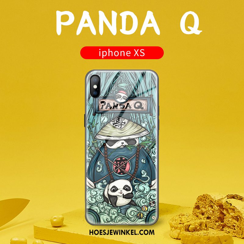 iPhone Xs Hoesje All Inclusive Trendy Merk Bescherming, iPhone Xs Hoesje Anti-fall Dun