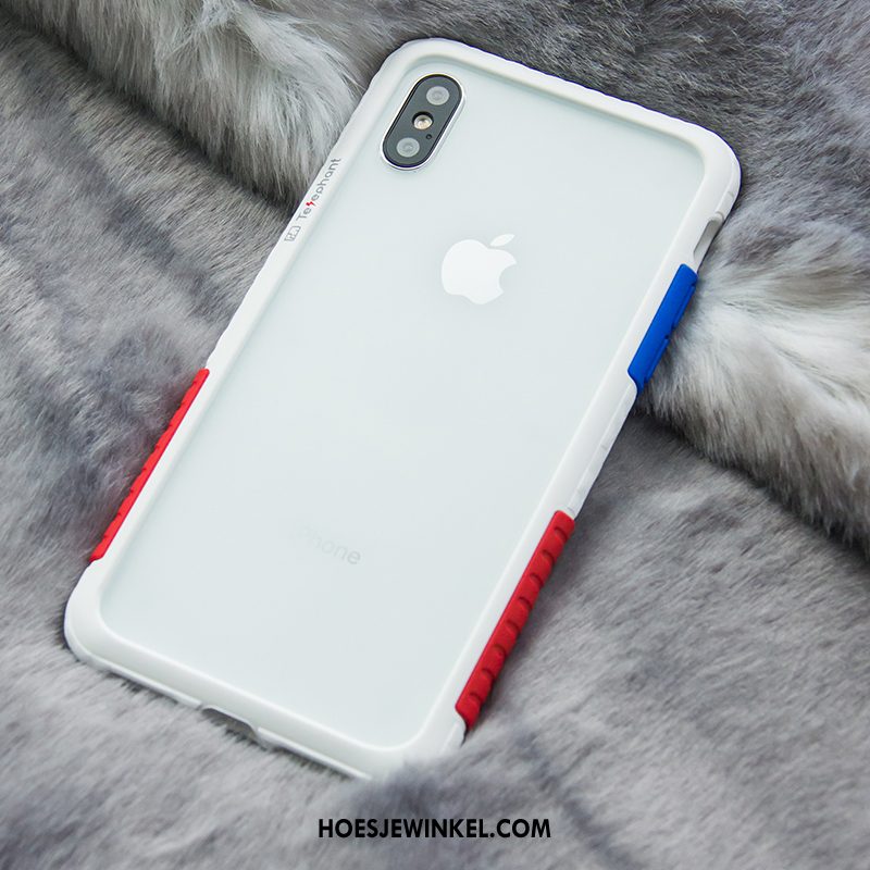 iPhone Xs Hoesje Bescherming Hoes Anti-fall, iPhone Xs Hoesje Omlijsting Mobiele Telefoon