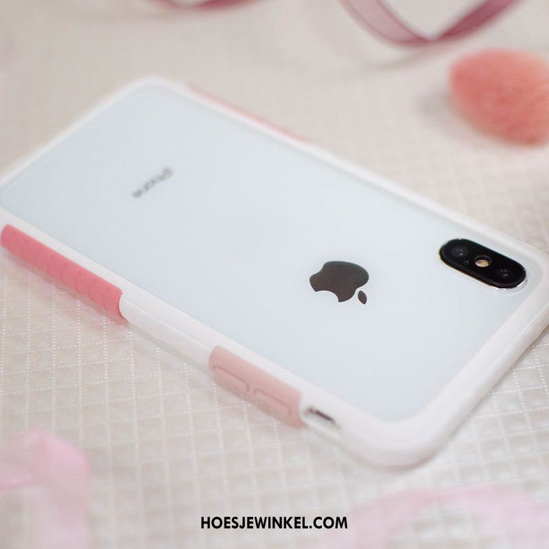 iPhone Xs Hoesje Bescherming Hoes Anti-fall, iPhone Xs Hoesje Omlijsting Mobiele Telefoon