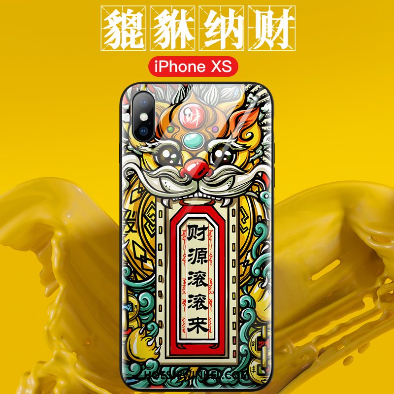 iPhone Xs Hoesje Kleur Trendy Merk Persoonlijk, iPhone Xs Hoesje Mobiele Telefoon Anti-fall