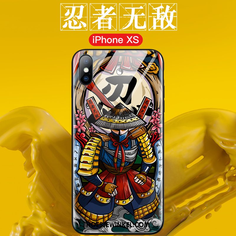 iPhone Xs Hoesje Kleur Trendy Merk Persoonlijk, iPhone Xs Hoesje Mobiele Telefoon Anti-fall