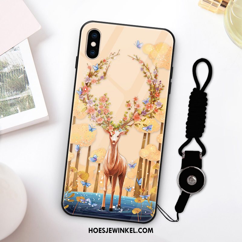 iPhone Xs Hoesje Siliconen Hoes All Inclusive, iPhone Xs Hoesje Nieuw Hanger