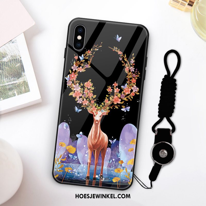 iPhone Xs Hoesje Siliconen Hoes All Inclusive, iPhone Xs Hoesje Nieuw Hanger