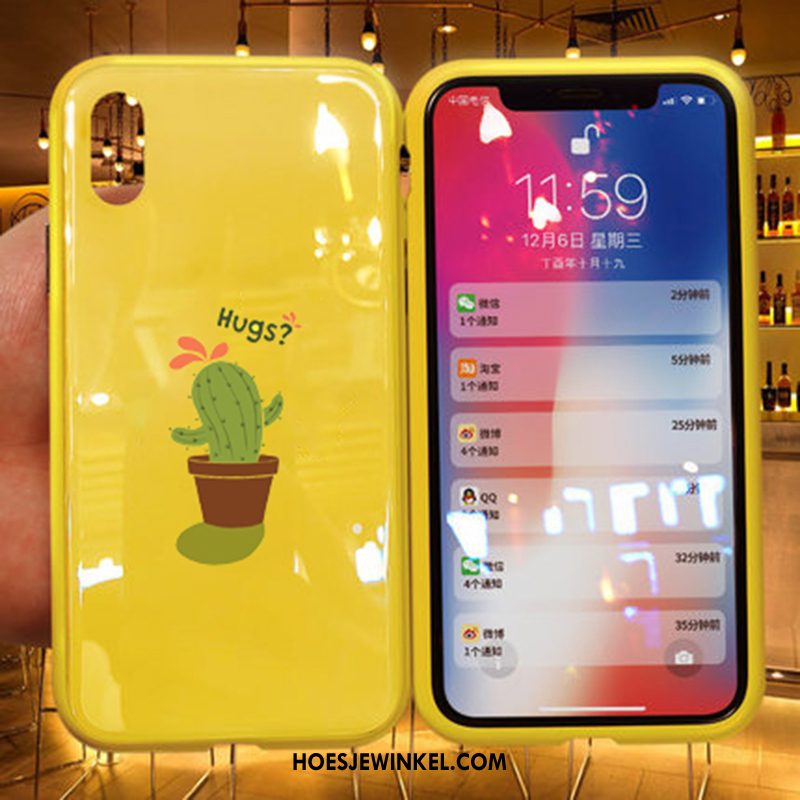 iPhone Xs Hoesje Wit Lovers Trendy Merk, iPhone Xs Hoesje Net Red Nieuw