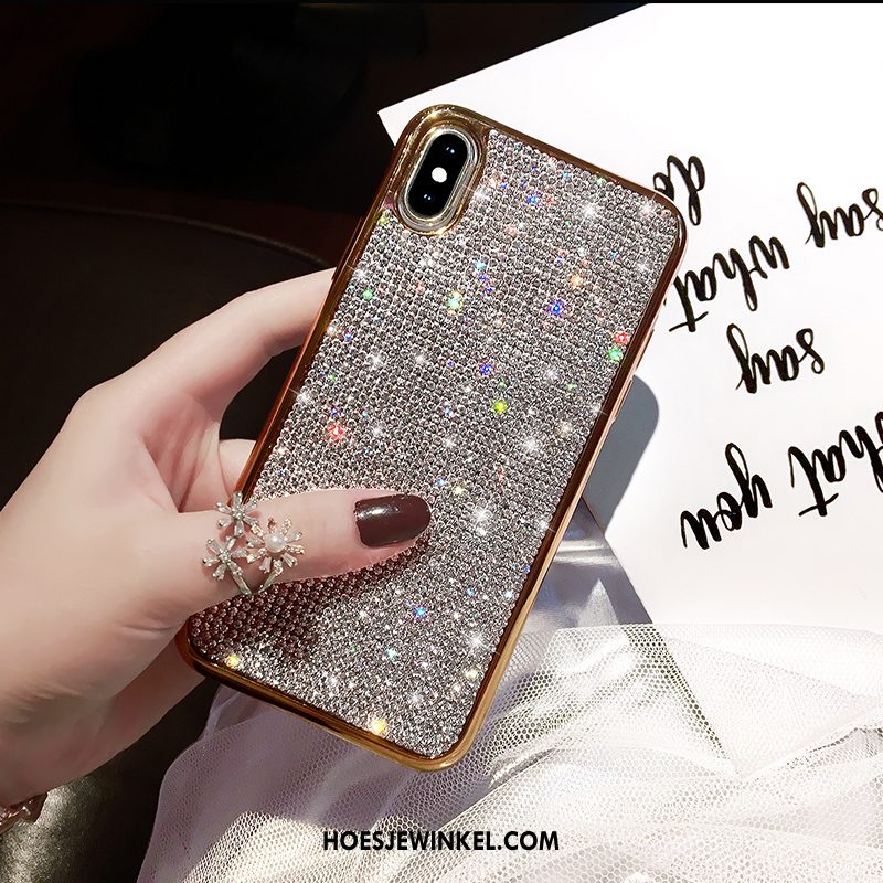 iPhone Xs Max Hoesje Dun Lovers Mobiele Telefoon, iPhone Xs Max Hoesje Siliconen Zacht