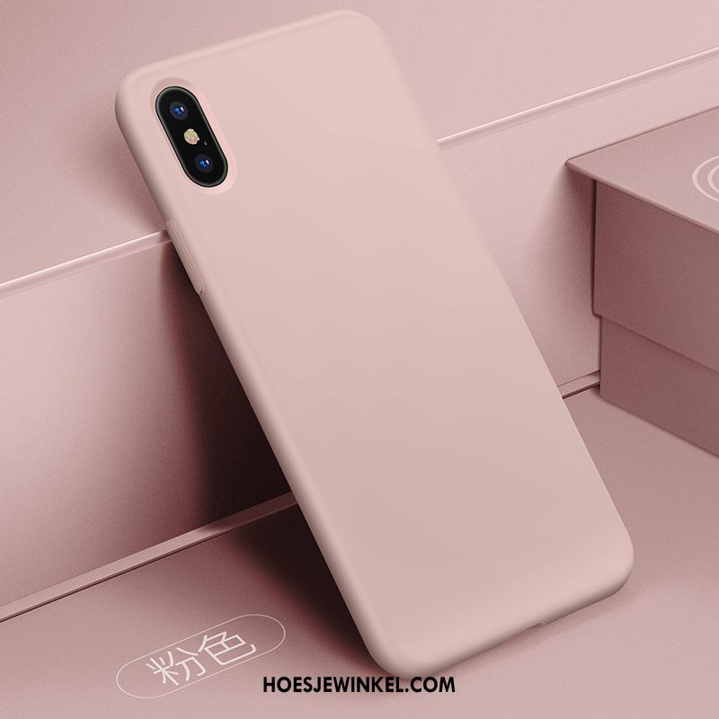 iPhone Xs Max Hoesje Geel Anti-fall Nieuw, iPhone Xs Max Hoesje Fluweel All Inclusive