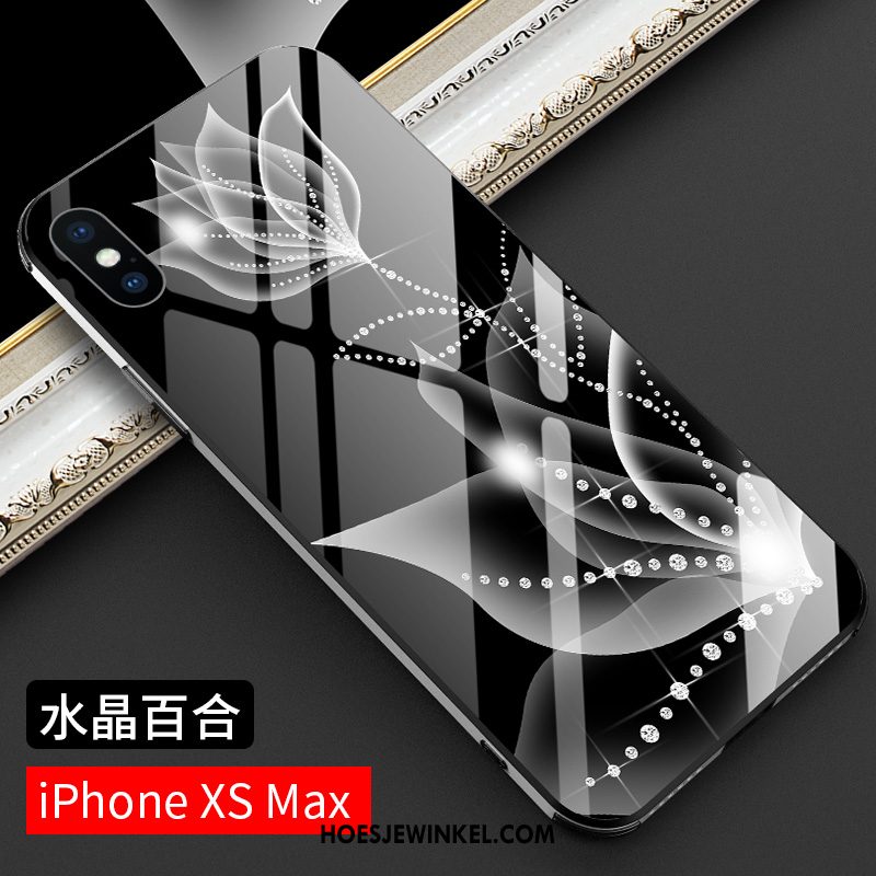iPhone Xs Max Hoesje High End Nieuw Glas, iPhone Xs Max Hoesje Dun Trend