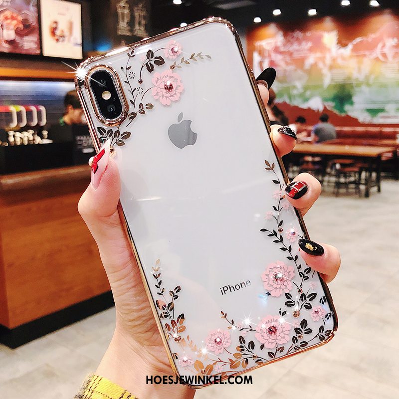 iPhone Xs Max Hoesje Hoes Anti-fall All Inclusive, iPhone Xs Max Hoesje Net Red Mobiele Telefoon