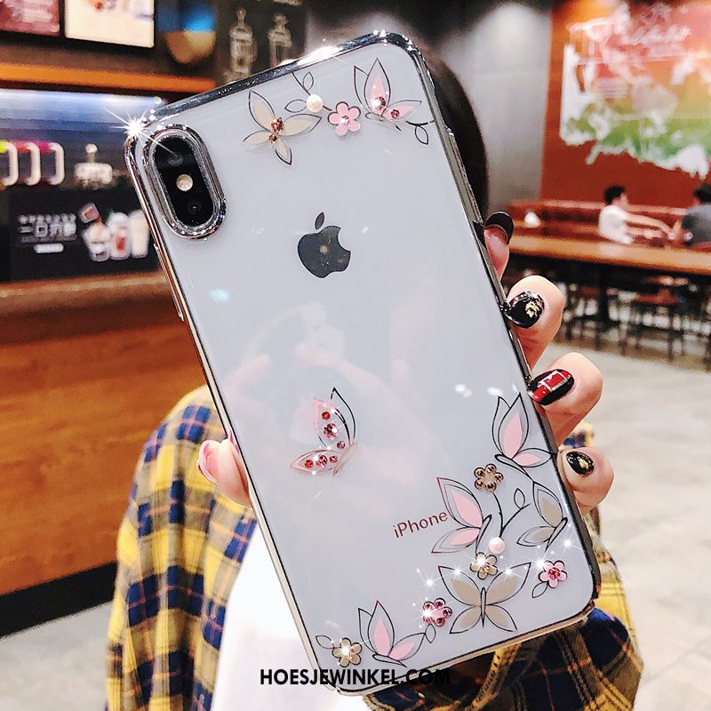 iPhone Xs Max Hoesje Hoes Anti-fall All Inclusive, iPhone Xs Max Hoesje Net Red Mobiele Telefoon
