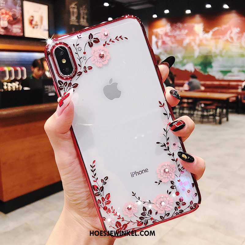 iPhone Xs Max Hoesje Hoes Anti-fall All Inclusive, iPhone Xs Max Hoesje Net Red Mobiele Telefoon