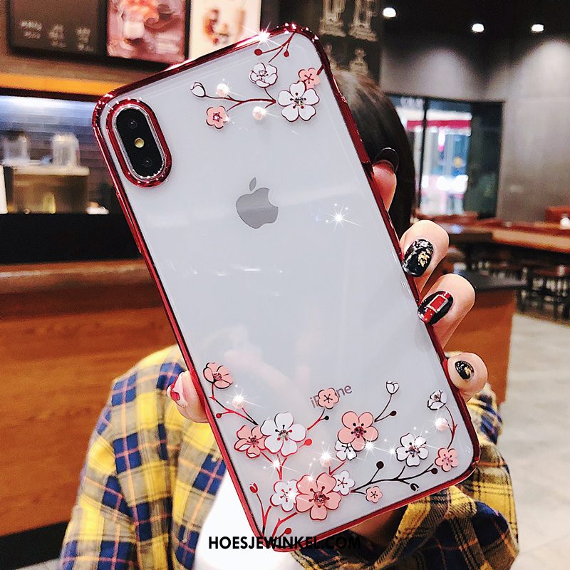 iPhone Xs Max Hoesje Hoes Anti-fall All Inclusive, iPhone Xs Max Hoesje Net Red Mobiele Telefoon